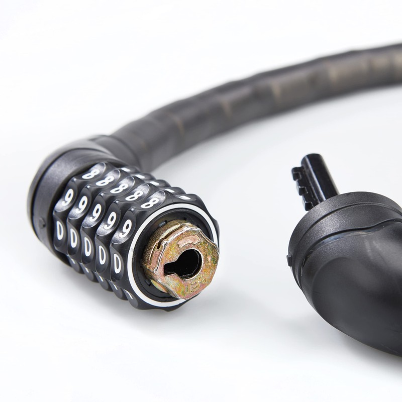 DANSI Armoured Bicycle Lock I 5-Digit Combination Lock I Bicycle