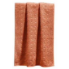 Möve Bath Towel Quadretti Terry Terracotta Size 67 x 140 cm