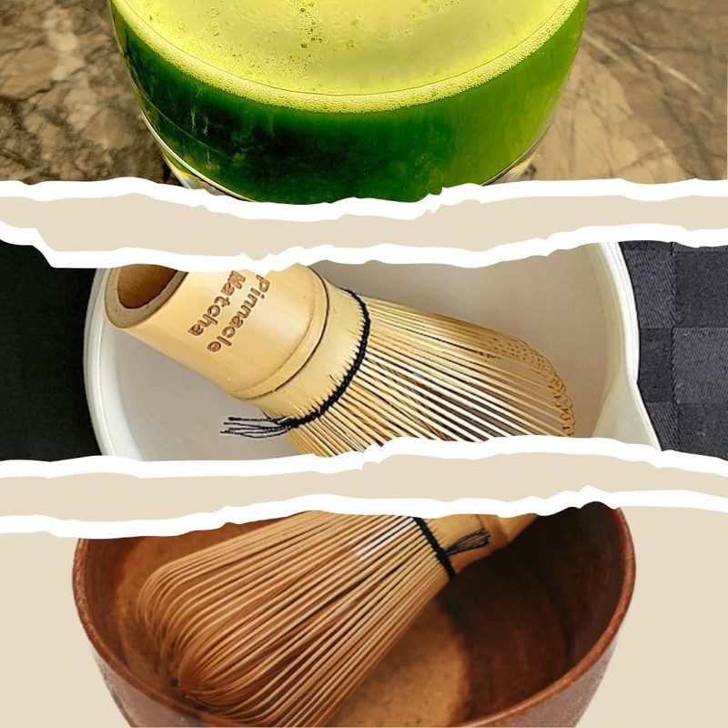 Handcrafted Matcha Whisk with 100 Prongs, Japanese Style Bamboo Whisk,