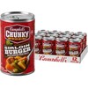 Campbell’s Chunky Soup, Sirloin Burger With Country Vegetable Beef Soup,