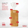 Bread Bags (100 Count) - Clear Plastic Bread Bags with