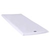ROLLEE POLLEE White Microfiber Mat Sheets for Preschool or Daycare,