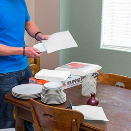 Foam Pouches & Foam Wrap Sheets,4 Sizes 80 Count Foam Wrap Sheets Cushioning for Moving, Shipping, Packaging, Storage-Safely Cushion Wrap for Dishes, Furniture, Glasses, Plates,Cups (Mixed 1)