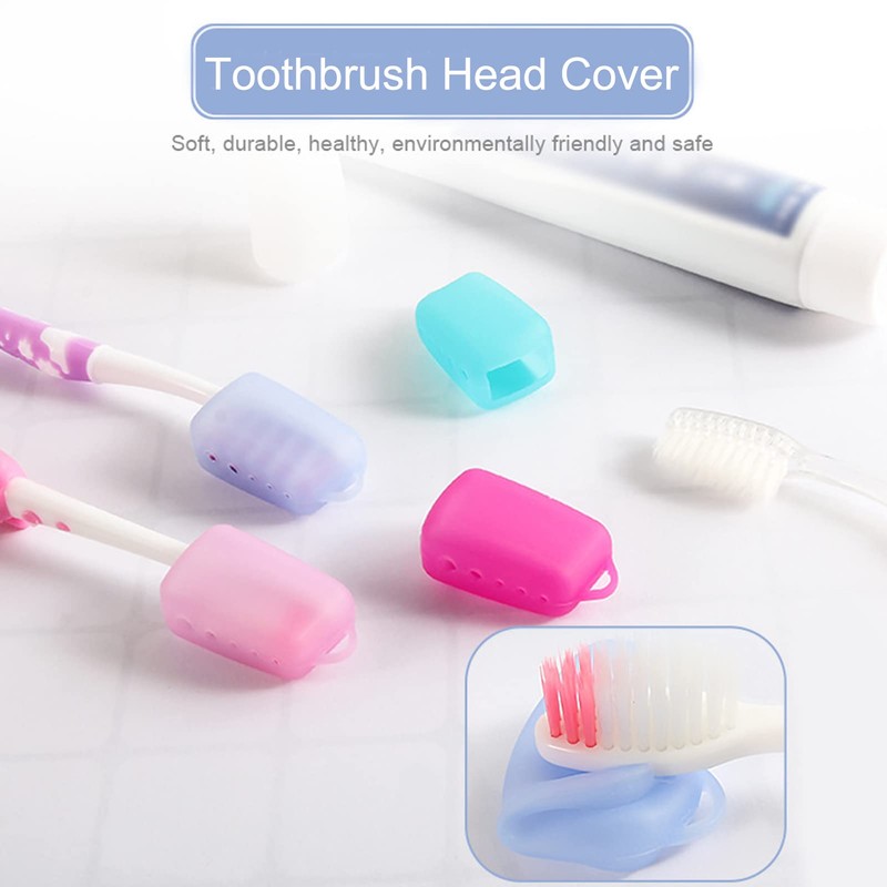AUNMAS Funda para Cepillo de Dientes, Funda de Silicona para