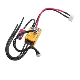 FURITEK Cyclos 2S Lipo 20A/40A Brushless Sensored Esc and Bluetooth (with Aluminum Gold Case) for Micro Car 1/24, 1/27, 1/28 2WD or AWD or RWD - Remote Control Drift Car/Race Car Electronics