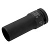 Bahco K7806M-30 6 Edge Deep Socket, Black, 30 mm