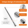 ANMOO 3 Pieces Wobble Extension Bar Set 1/2 Inch Drive