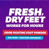 Silka Odor Fighting Foot Powder & Shoe Deodorizer Talc &