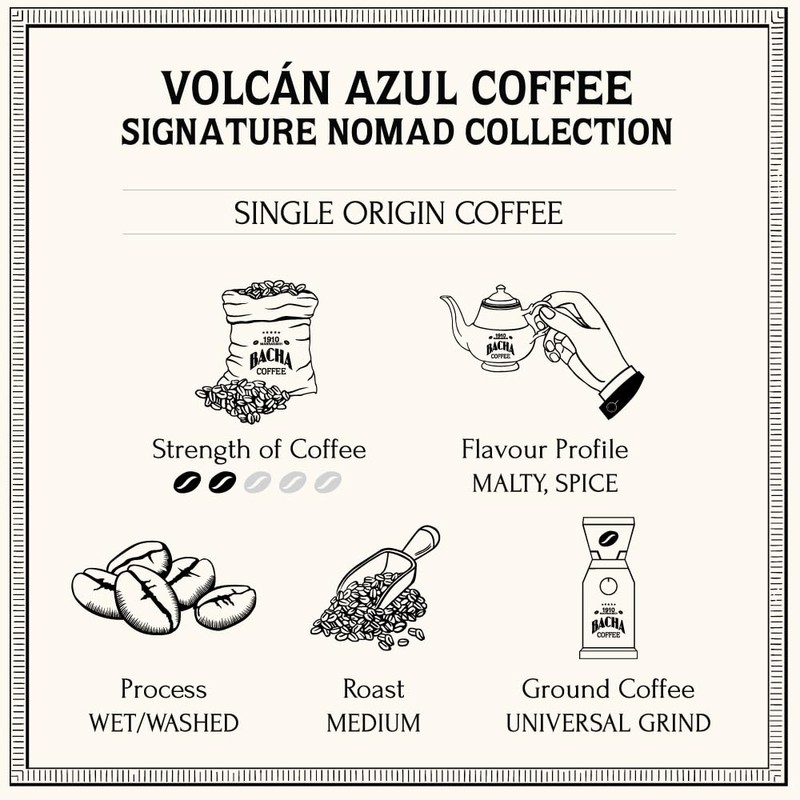 Bacha Coffee | Volcán Azul Single Origin Signature Nomad Collection,