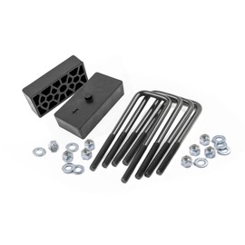 Rough Country 1.5 Inch Block & U-Bolt Kit for Chevy/GMC 2500HD (2011-2019)