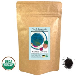 USDA Organic Vanilla Cream Loose Leaf Black Tea - 4 oz