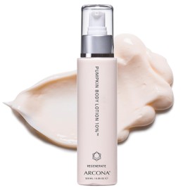 ARCONA Pumpkin Body Lotion 10% - Pumpkin Extracts and Glycolic Acid, 4 FL Oz. Made In The USA
