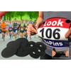 EventClip Black Snap-Lock BibClips made with Recycled plastic. Fed up