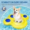 Paws Aboard Doggy Lazy Raft, Puncture Resistant Vinyl Dog Float,
