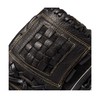 WILSON Guante de softbol para Mujer, 12 Pulgadas, Negro/Oro metálico,