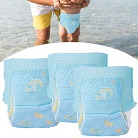 Baby Swim Nappies, Reusable, Waterproof, Infant Swim Nappy, Baby Swim Learn Pants for Baby 0-3 Years (XXL)