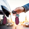 Portable Lip Balm Organizer Case with Keychain, Travel Chapstick Holder