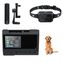 AOZOOM 3-in-1 Wireless Dog Fence System-Training, Safe Zone & Blocker Modes,Waterproof Dog Collar, Dog Electric Fence Wide Remote Range Indoor Outdoor