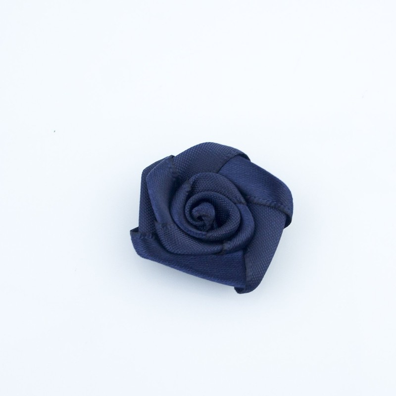 HAND® Midnight Blue Large Pretty Rose Ribbon Trims for Clothing,