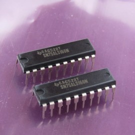 Texas Instruments ( 2 PCS ) SN75ALS160N Texas Instruments Octal Transmitter/Re