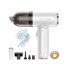 COCHEJUGAR Car Vacuum Portable Cordless，18KPA 4-in-1 Magnetic Handheld Car Vacuum Cleaner Cordless with LED Light，30Mins Runtime& Type C Fast Charging，Low Noise for Car，Office，Home