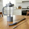 2Pcs Replacement Metal Straws for Ninja BlendBOSS