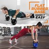 Yes4All Kettlebells Weights Cast Iron Rubber Base For Home Gym