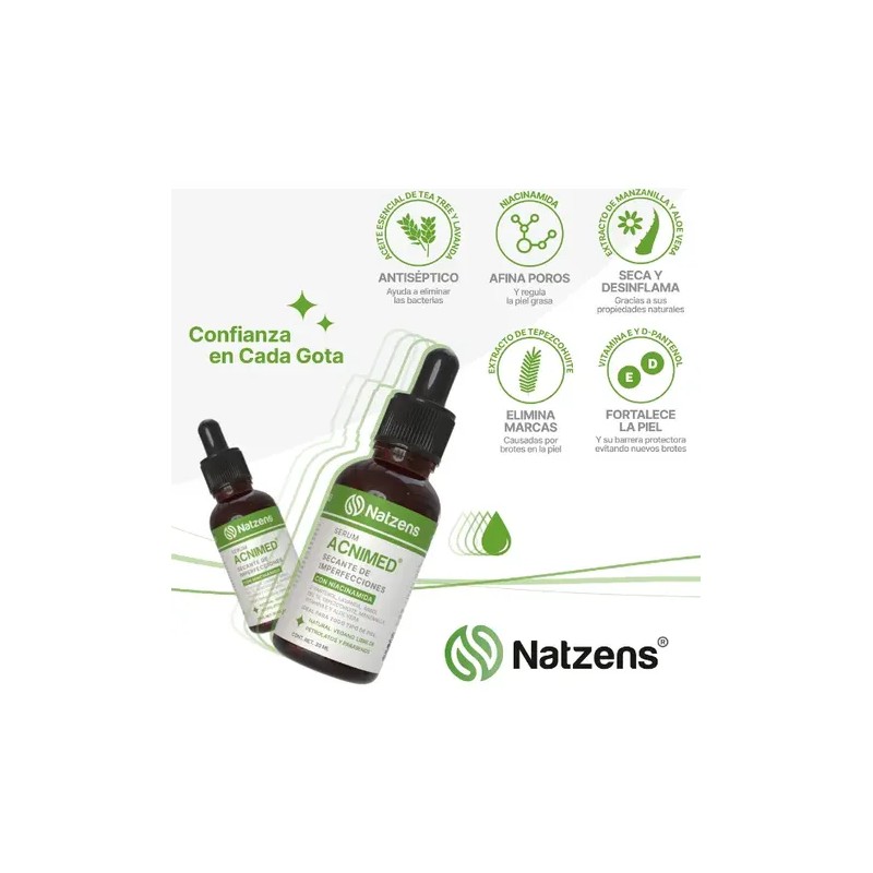 Serum Facial Tratamiento Acné Acnimed Secante Rápido Marcas