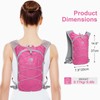 Outplea Running Vest with 2L Water Bladder, Ultralight Multi-pockets Hydration