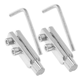 Operitacx 2pcs Broken Threaded Pipe Extractor Tool Set Precision Valve Screw Remover for Broken Bolts Plumbing Repair Kit for Faucet Water Pipe and Damaged Thread Extraction