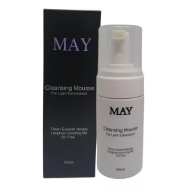 May Espuma Para Limpieza De Pestañas Mink Y Extensiones 100ml