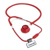 Estetoscopio Adulto con Campana Simple Rojo