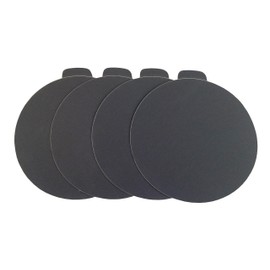 Starcke Premium 5 Inch PSA Sanding Discs - Black Silicon Carbide Self Adhesive Sticky Back - for Stone, Metal, Auto Body Repair, Paint, and Plastics (25, 1200 Grit)