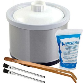 Complete Jewelry Soldering Pickling Kit with Pickle Pot Compound and Copper Tongs Remove Soldering Oxidation Scale