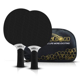 Senston Table Tennis Rackets Set, Professional Table Tennis Bats, Composite Rubber Ping Pong Paddle Set