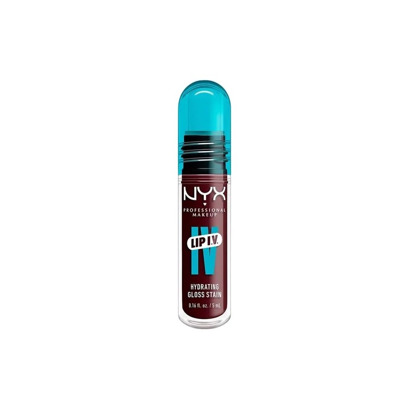 NYX PMU Lip IV, Gloss Serum Hidratante efecto tinta 5