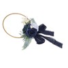 Artificial Succulents Wreath Iron Foam Greenery Wreath Portable Bridal Wreath