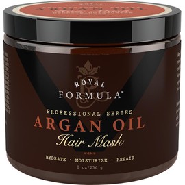 Royal Formula Argan Oil Hair Mask - Deep Conditioner - Repair Dry, Damaged & Color Treated Hair Haircare After Shampoo