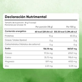 Clear Protein Water, Proteína En Polvo Refrescante con Electrolitos | Whey Aislada de Suero de Leche Dulce Sin Azúcar | 15g por Porción Sabor Lima Lim