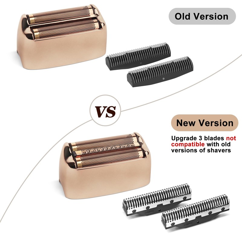 Ufree Upgrade Replacement Foil and Cutter, 3 Blade Design Razor