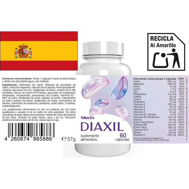 Diaxil – 60 Capsules