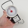 2 in 1 50lb Manual Luggage Weighing Scale, 1M Measuring