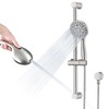 LOCALAND Hand Shower with Slide Bar, High Pressure 10 Setting
