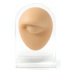 CHUANCI Soft Silicone Flexible Model Body Part Displays for Acupuncture Human Model Simulation for Jewelry Display Teaching Tool (Eye)