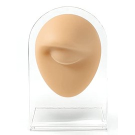 CHUANCI Soft Silicone Flexible Model Body Part Displays for Acupuncture Human Model Simulation for Jewelry Display Teaching Tool (Eye)