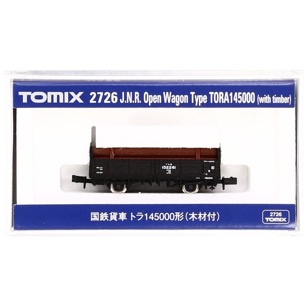 TOMIX N gauge Tiger 145000 Wood with 2726 Railway Train Wagon