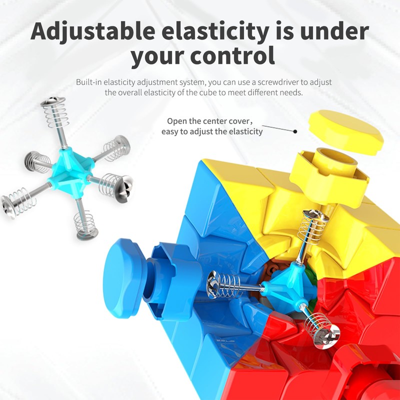 Moyu MEILONG3 Magic Cube 3x3 Stickerless Traditional Speed Puzzle Cubing