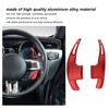 KIMISS Steering Wheel Paddle Shifter Extension, 1 Pair Aluminum Alloy