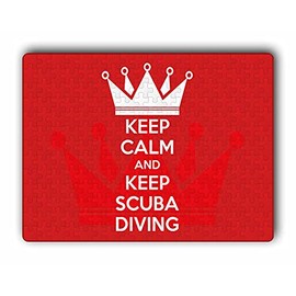 Makoroni - Keep Calm and Keep Keep Calm and Keep Scuba Diving - Jigsaw Puzzle 252 pcs, DesG6