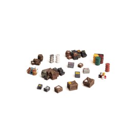 Assorted Crates HO Scale Woodland Scenics